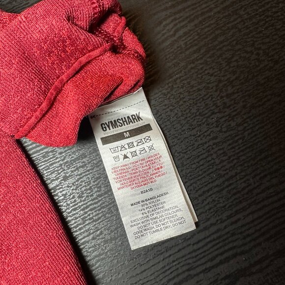 Gymshark Flex High-Waisted Leggings – Red Marl (Size M) - Picture 10 of 10